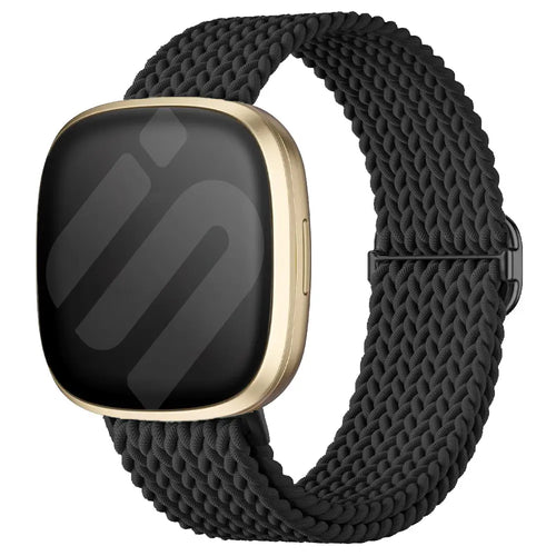 Nylon Adjustable Woven Strap, black