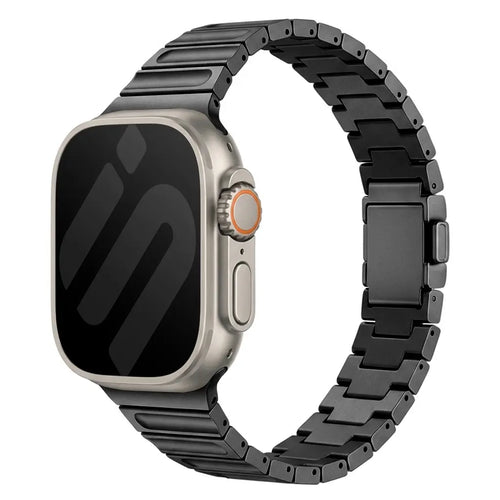Apple Watch Ultra magnetisches Titanarmband (Schwarz)