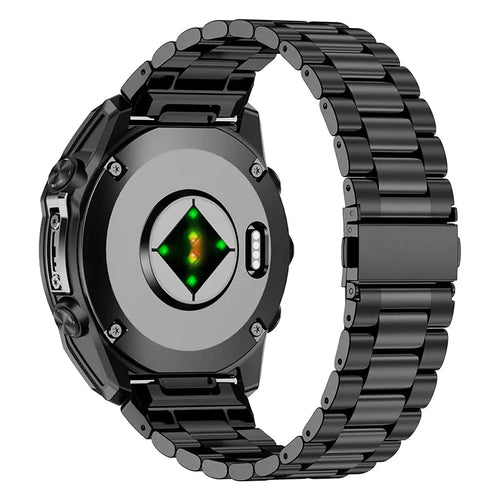 Garmin Instinct 2x Premium Stahlarmband (Schwarz)