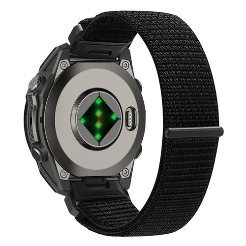 Bracelet nylon premium Garmin Instinct 2s (noir)