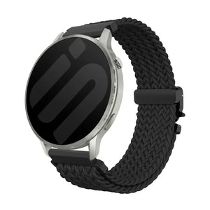 Garmin Forerunner 70 Geflochtenes Armband mit P-Schnalle (Schwarz)