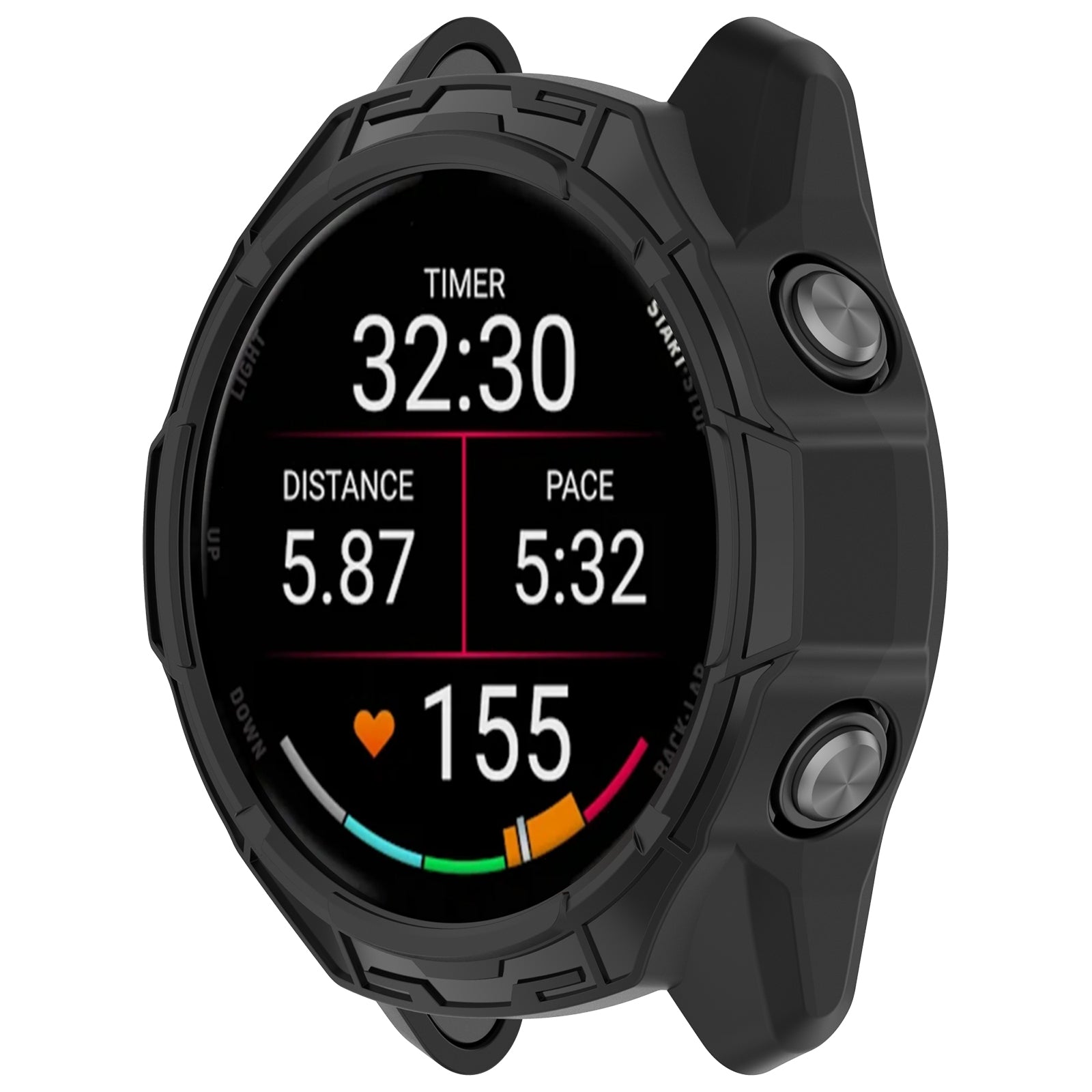 Garmin Forerunner 70 Rugged TPU Case (Black)