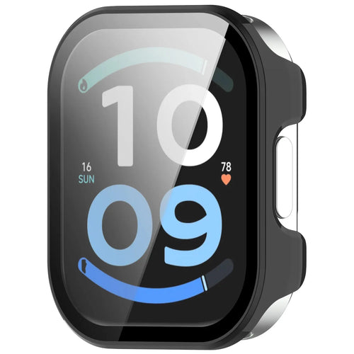 Redmi Watch 6 Active PC Case with Glass (Black)