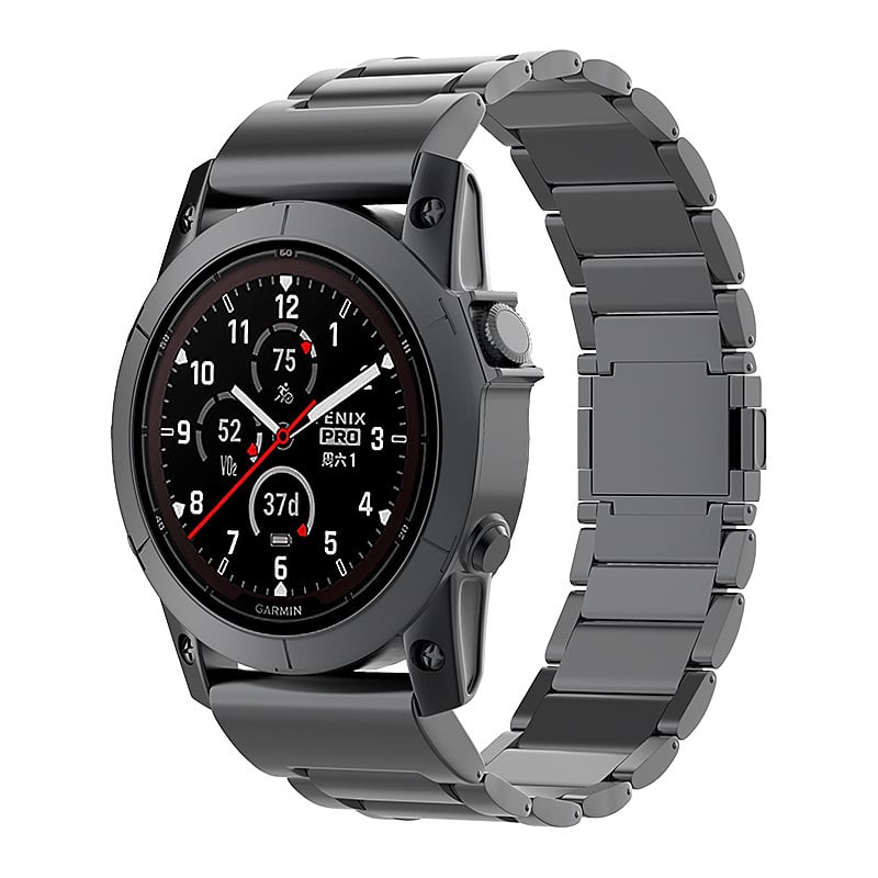 Garmin Approach S70 - 47mm Magnetisches Titanarmband (Schwarz)