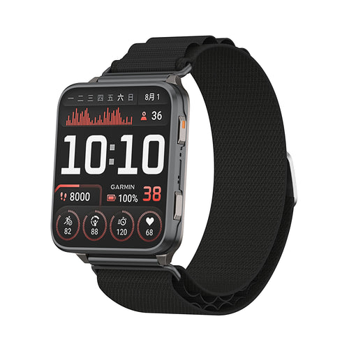 Coros Apex 4 - 46mm Alpine Nylonarmband (Schwarz)