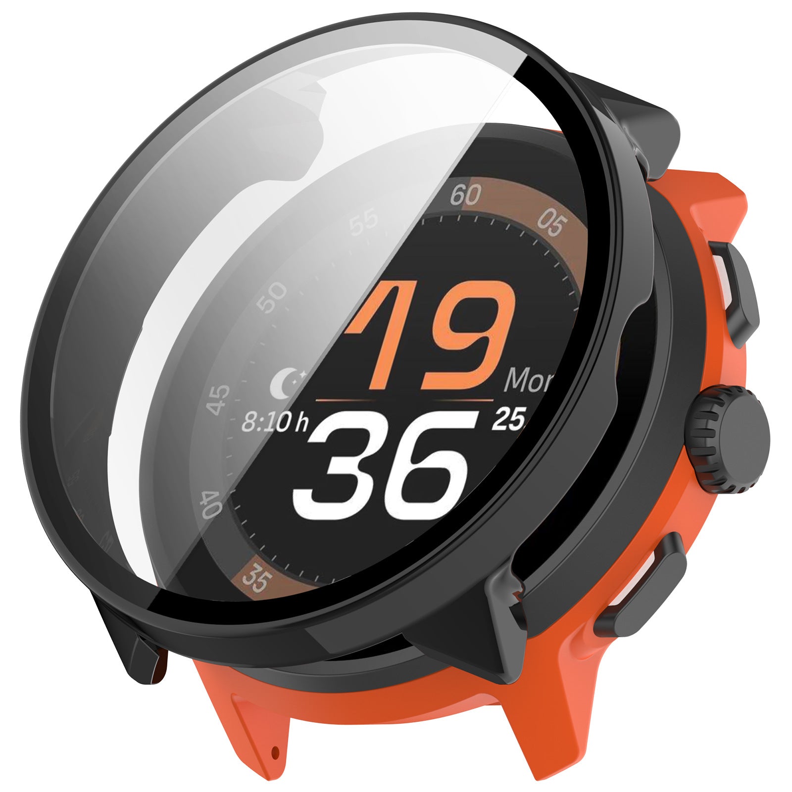 Funda resistente con vidrio Suunto Run (negro)