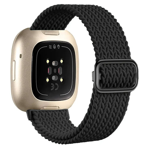 Nylon Adjustable Woven Strap, black