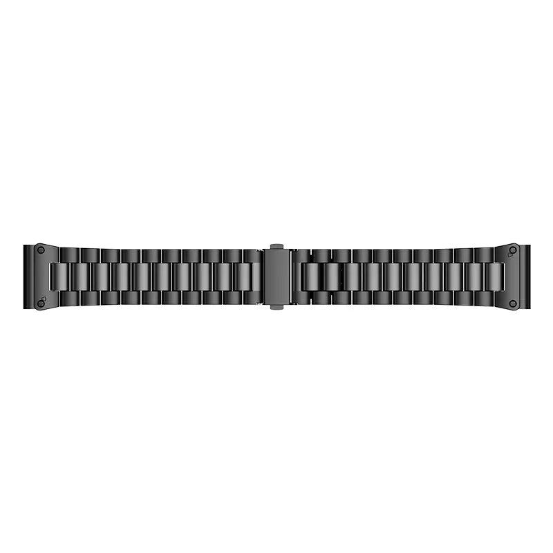 Bracelet acier premium Garmin Fenix 5s/6s (noir)