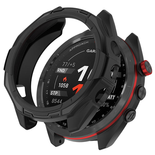Garmin Approach S70 - 47mm Rugged TPU case (zwart)