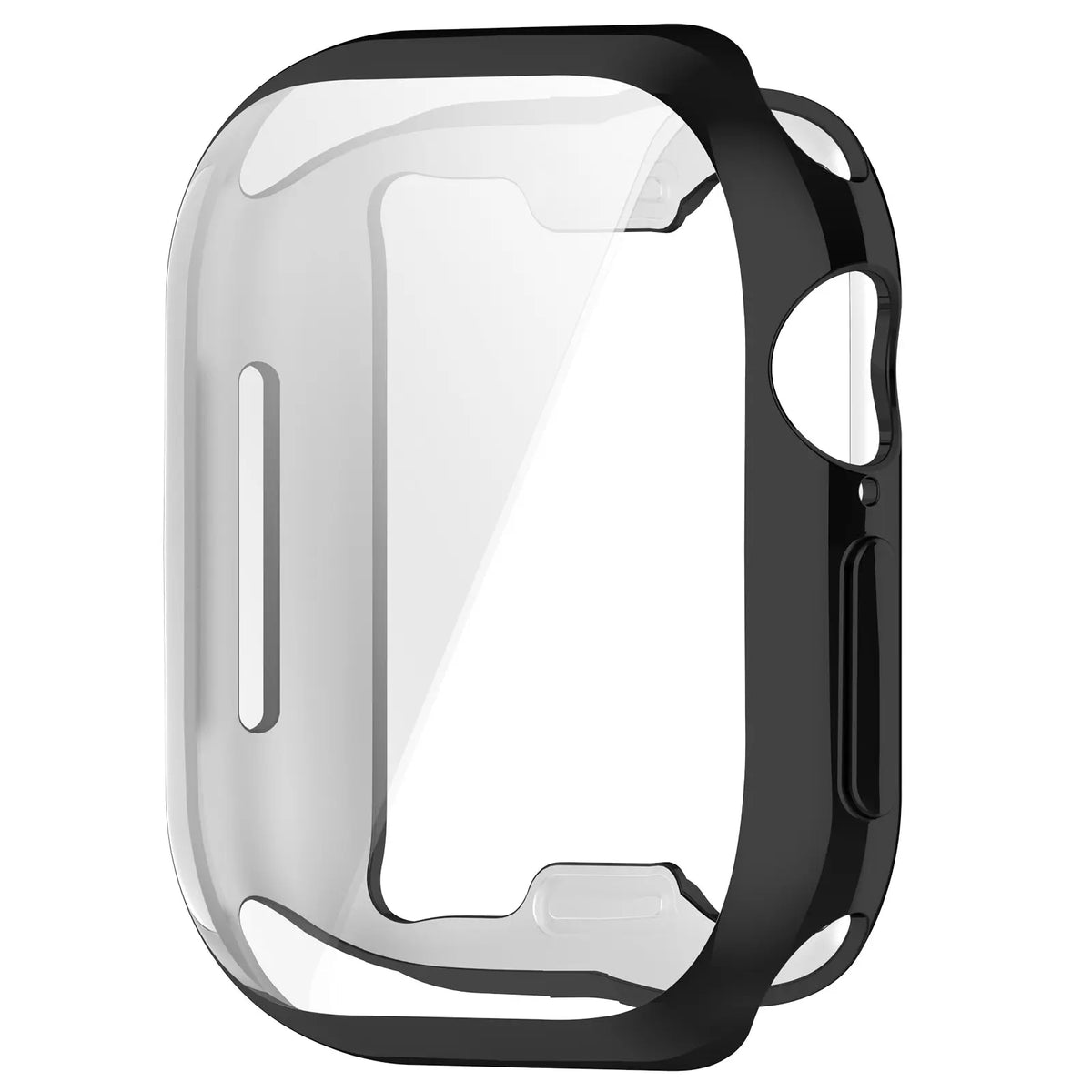 Apple Watch 12 - 46mm TPU case full cover (zwart)