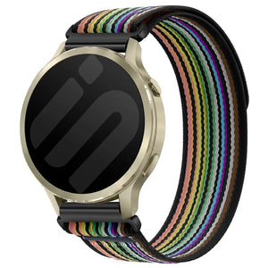 Garmin Vivoactive 3 trail nylon band (zwart kleurrijk)