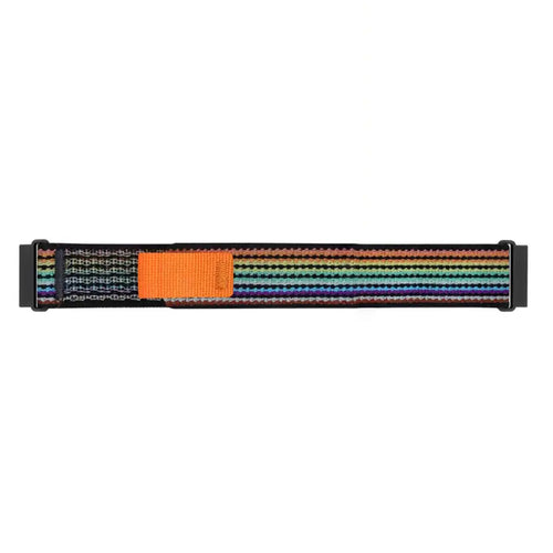 Garmin Vivoactive 3 trail nylon band (zwart kleurrijk)