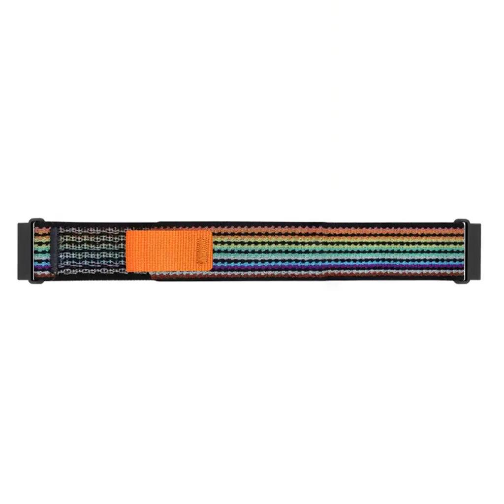 Correa nylon trail Garmin Vivomove Sport (negro colorido)