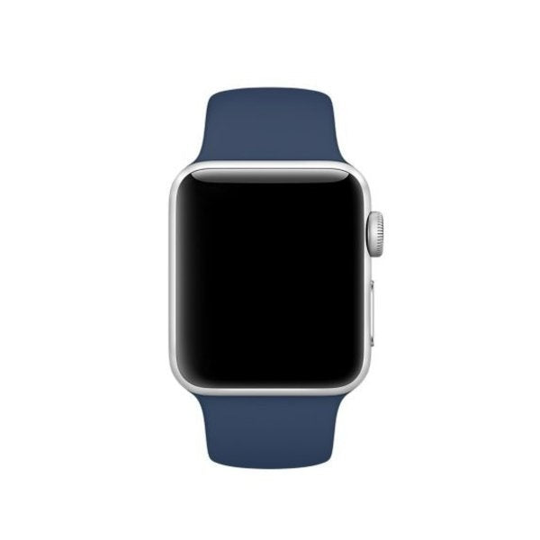 blaues-apple-watch-silikonarmband