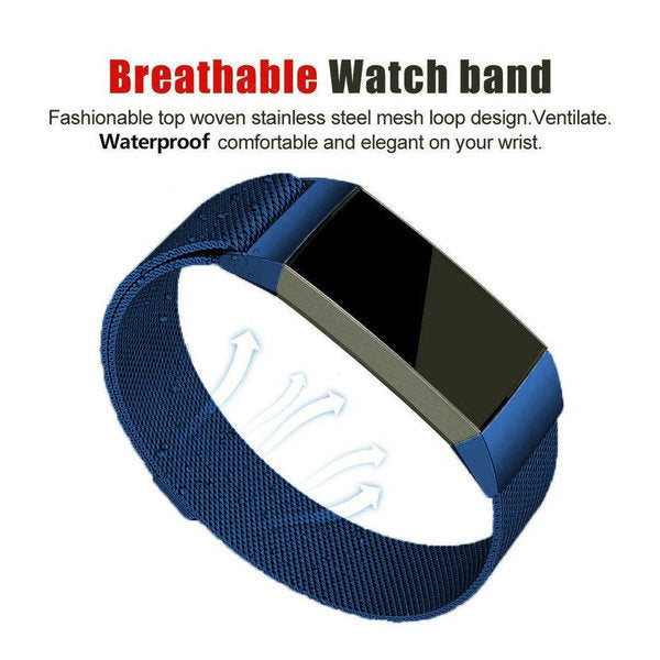 blaues-milanese-armband-fitbit-charge-4