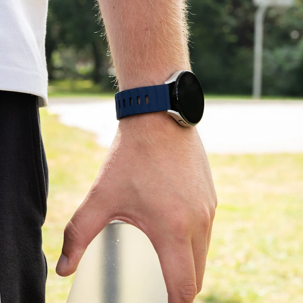 Correa silicona 'Outdoor' Amazfit Active 2 (azul oscuro)