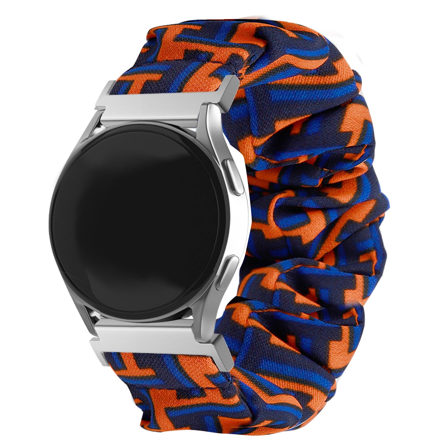 Xiaomi Amazfit GTS Scrunchie Strap (Black/Orange/Blue)