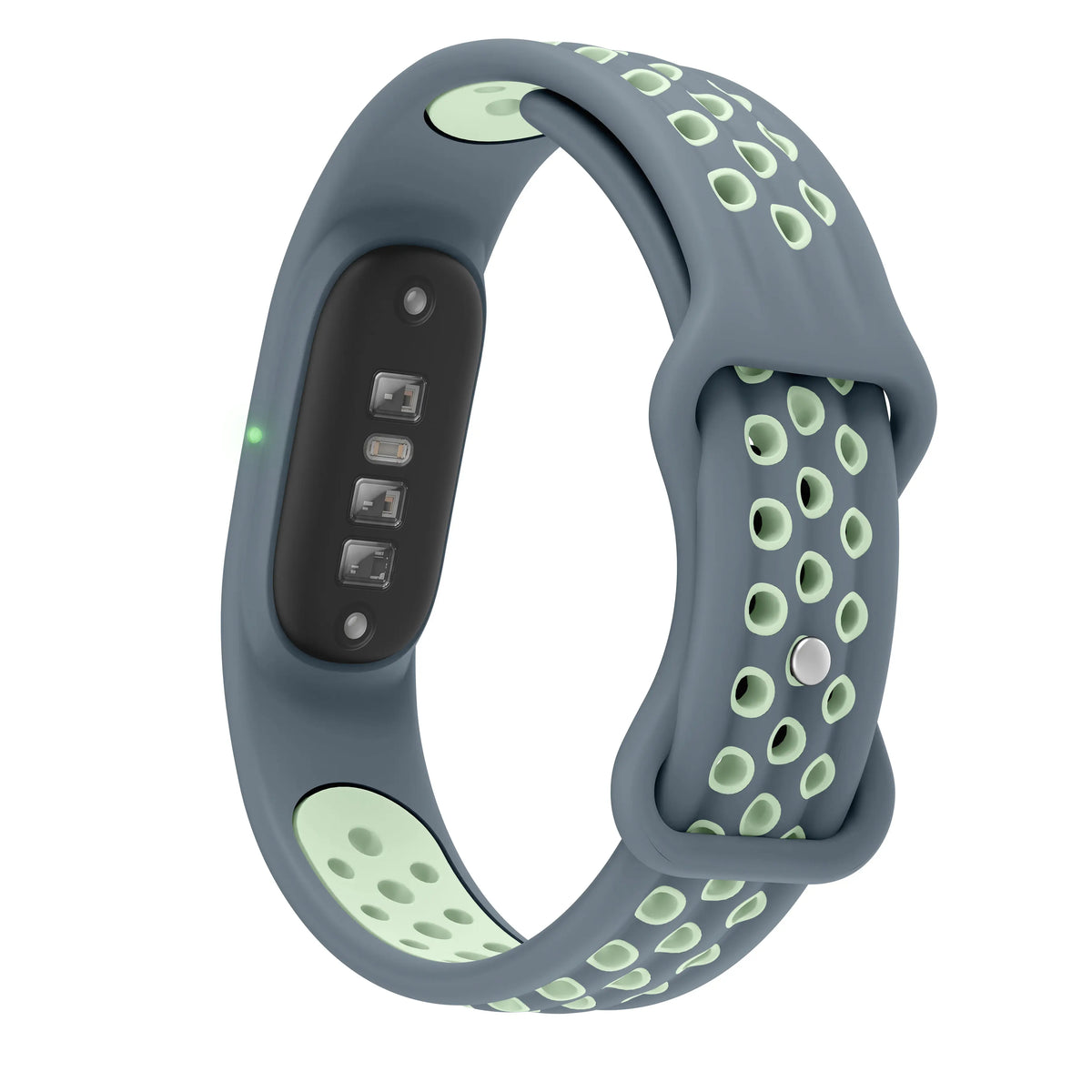 Silicone Sport Strap, blue/cyan