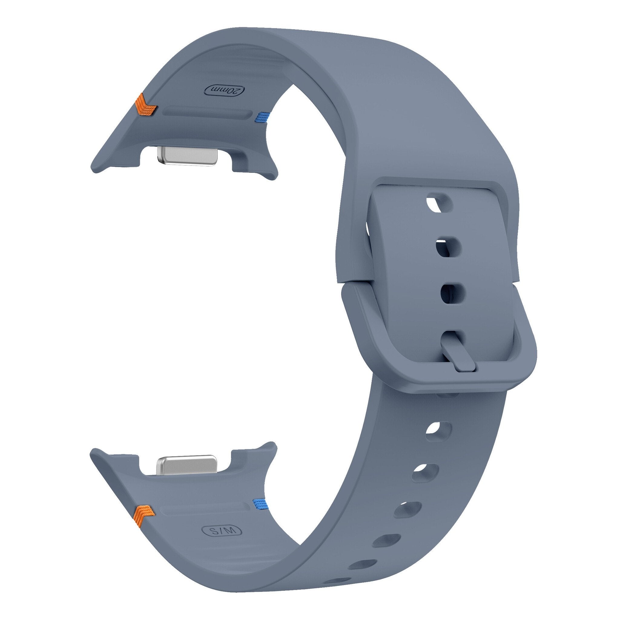 Samsung Galaxy Watch 8 - 44mm Silicone Strap (Greyblue)