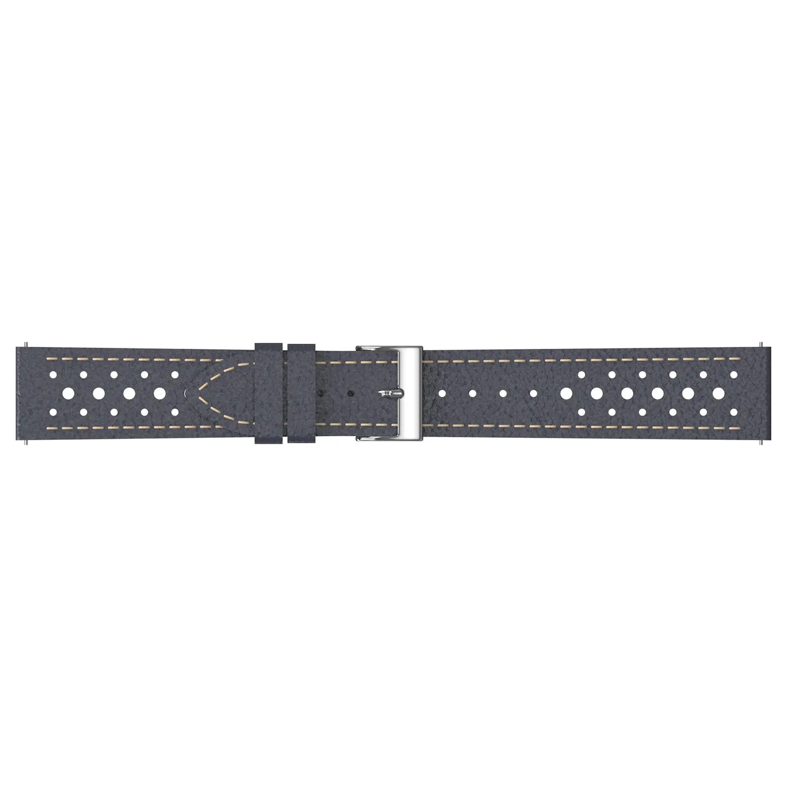 Polar Ignite Zephyr Leather Strap (Blue)