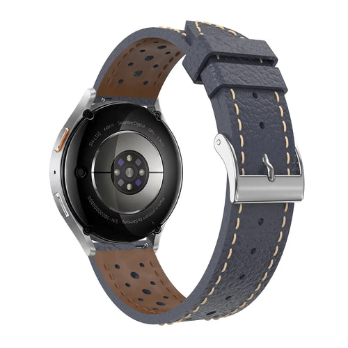 Polar Ignite Zephyr Leather Strap (Blue)