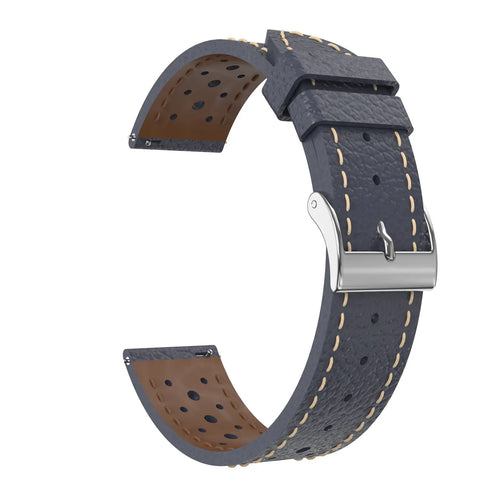 Polar Ignite Zephyr Leather Strap (Blue)