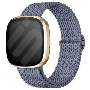 Nylon Adjustable Woven Strap, grey-blue
