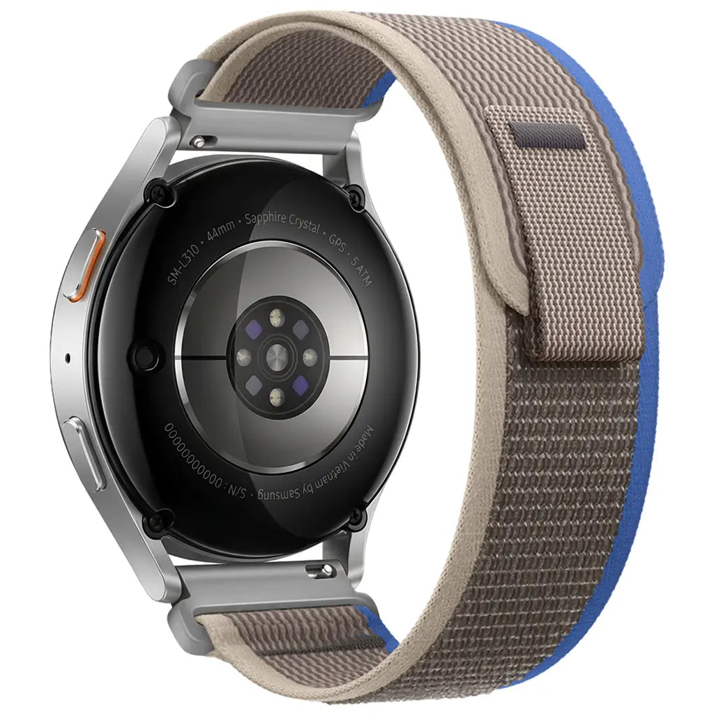Huawei Watch GT 3 - 46mm Trail Nylonarmband (Grau/Blau)