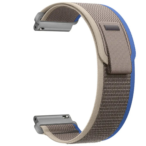 Huawei Watch GT 3 - 46mm Trail Nylonarmband (Grau/Blau)
