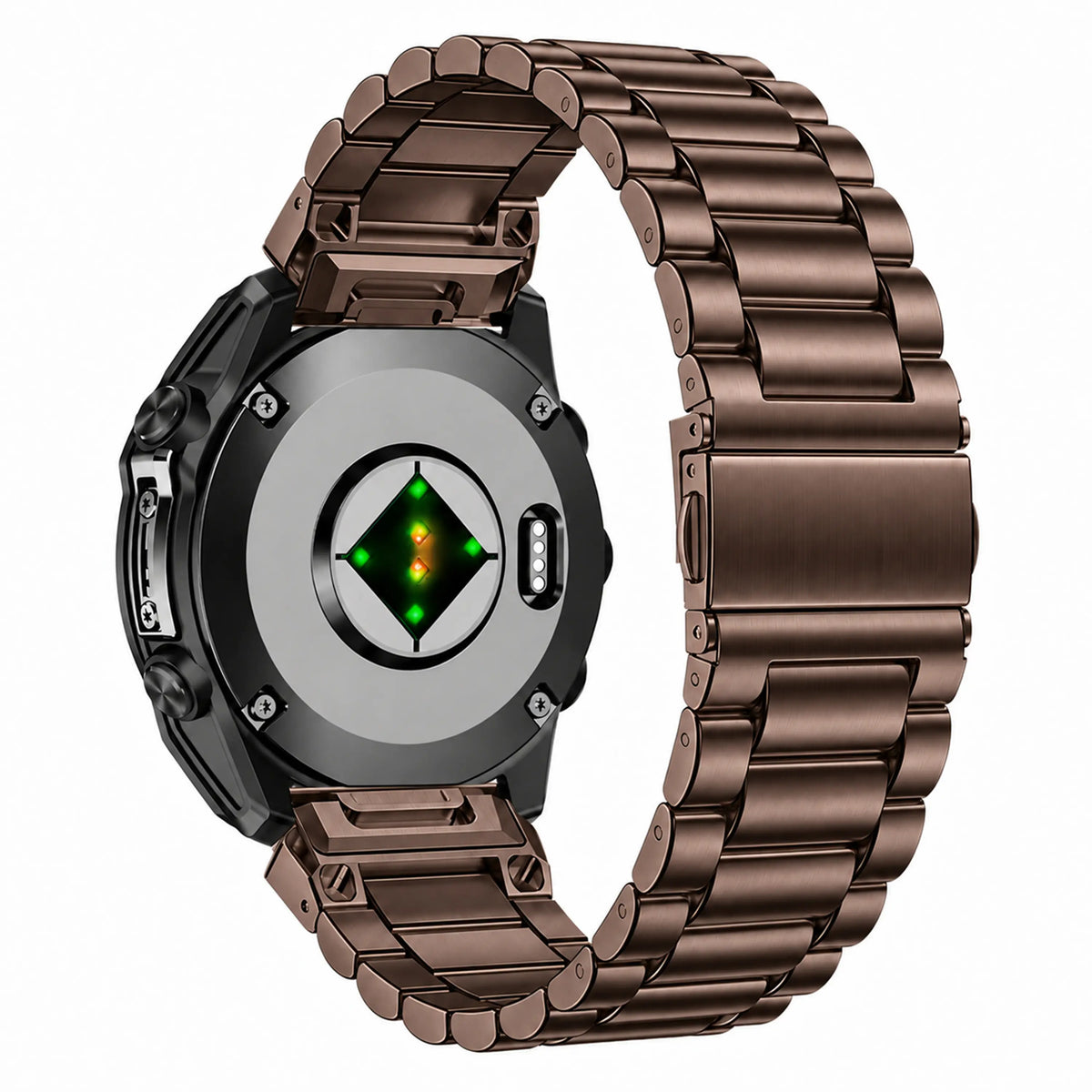 Correa acero premium Garmin Approach S72 - 47mm (bronce)