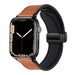 Apple Watch D-Schnalle Lederarmband (Braun)