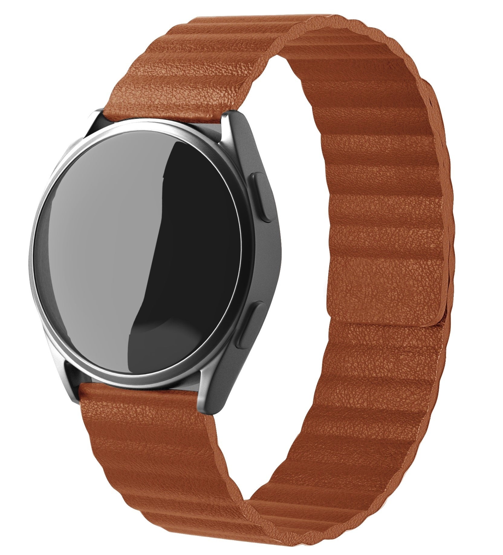 Amazfit Active Leather Loop Strap (Brown)