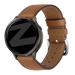 Bandz Garmin Forerunner 645 Leather Strap 'Deluxe' (Brown)
