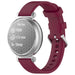 Garmin Lily 2 siliconen classic bandje (wijnrood)