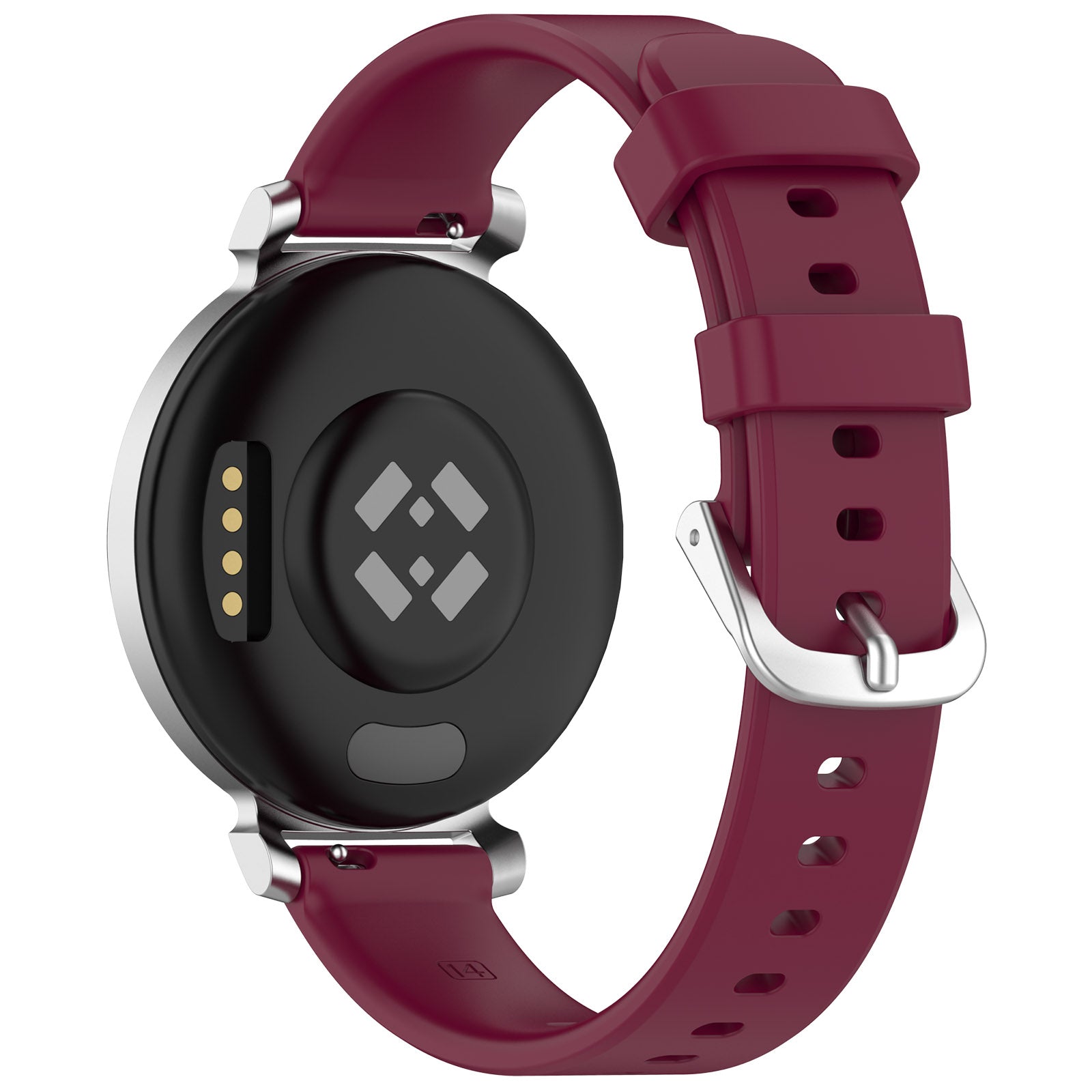 Garmin Lily 2 siliconen classic bandje (wijnrood)