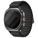 Samsung Galaxy Watch Ultra Outdoor Nylonarmband (Schwarz)
