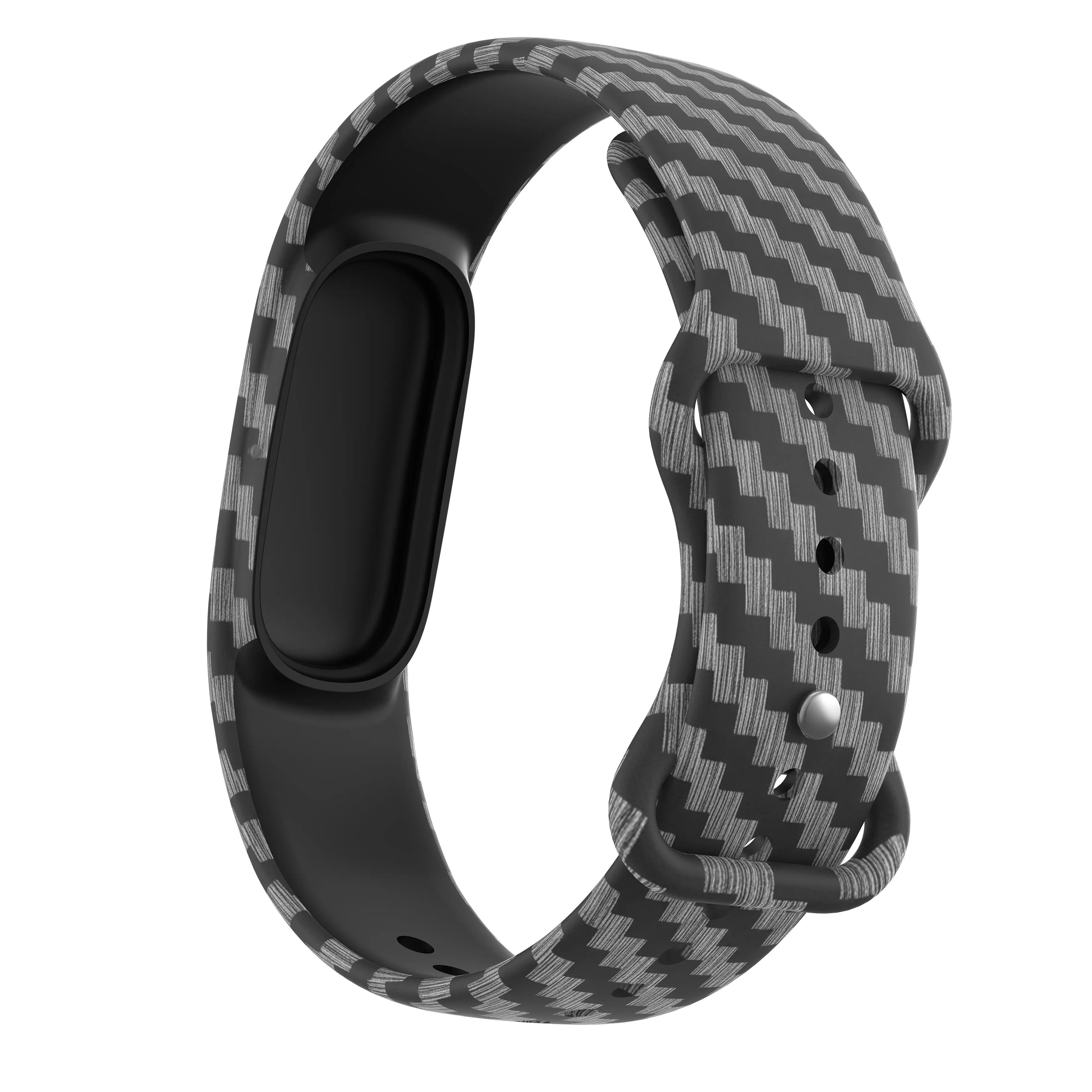 Fitbit Air Gemustertes Armband (Carbon Fiber)