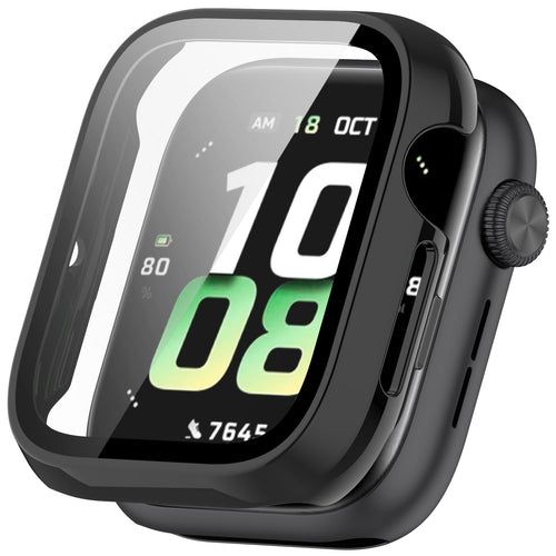 Funda rígida Honor Watch 5 con cristal (negro)