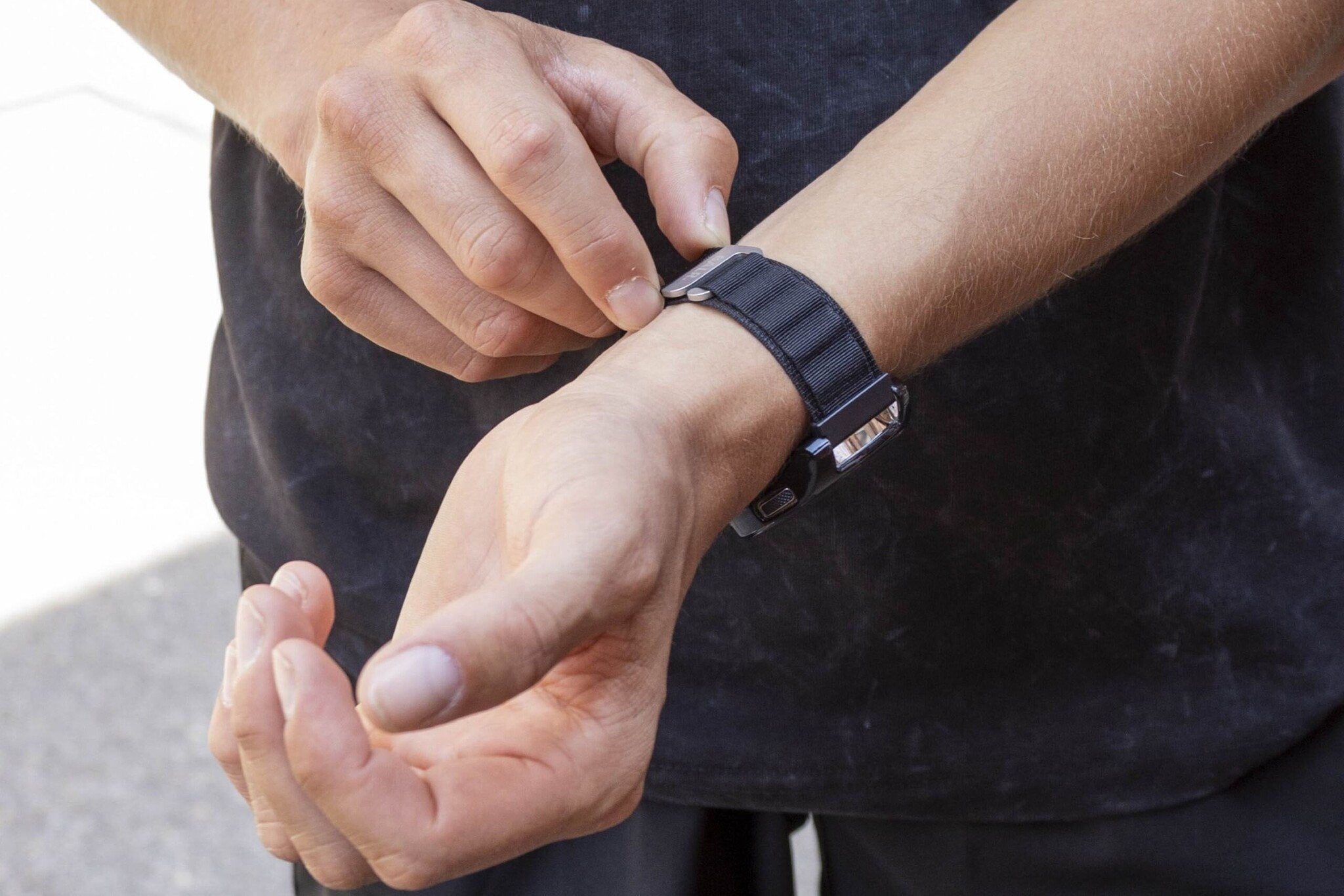 BALR Amazfit GTR 2 Alpine Loop Armband (Schwarz)