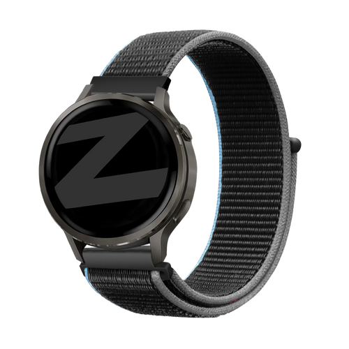 Bandz Garmin D2 Air X15 Nylon Loop Armband (Anthrazit)