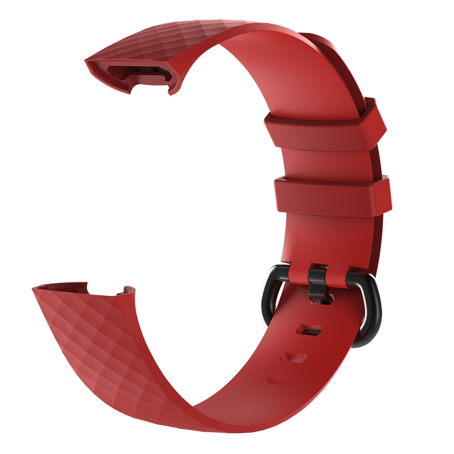 Fitbit Charge 4 Silikonarmband (Rot)