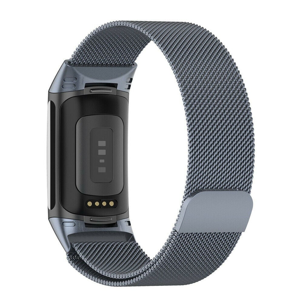 Fitbit Charge 5 Milanese-Armband (Space Grey)