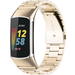 Fitbit Charge 5 Steel Strap (Champagne)