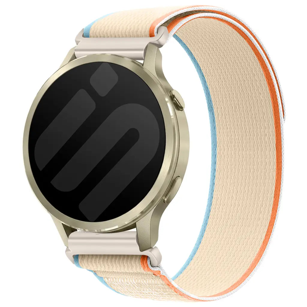 Correa nylon trail Garmin Vivomove Sport (creme)