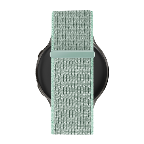 Bandz Garmin Vivoactive 4s nylon loop band (licht cyaan)