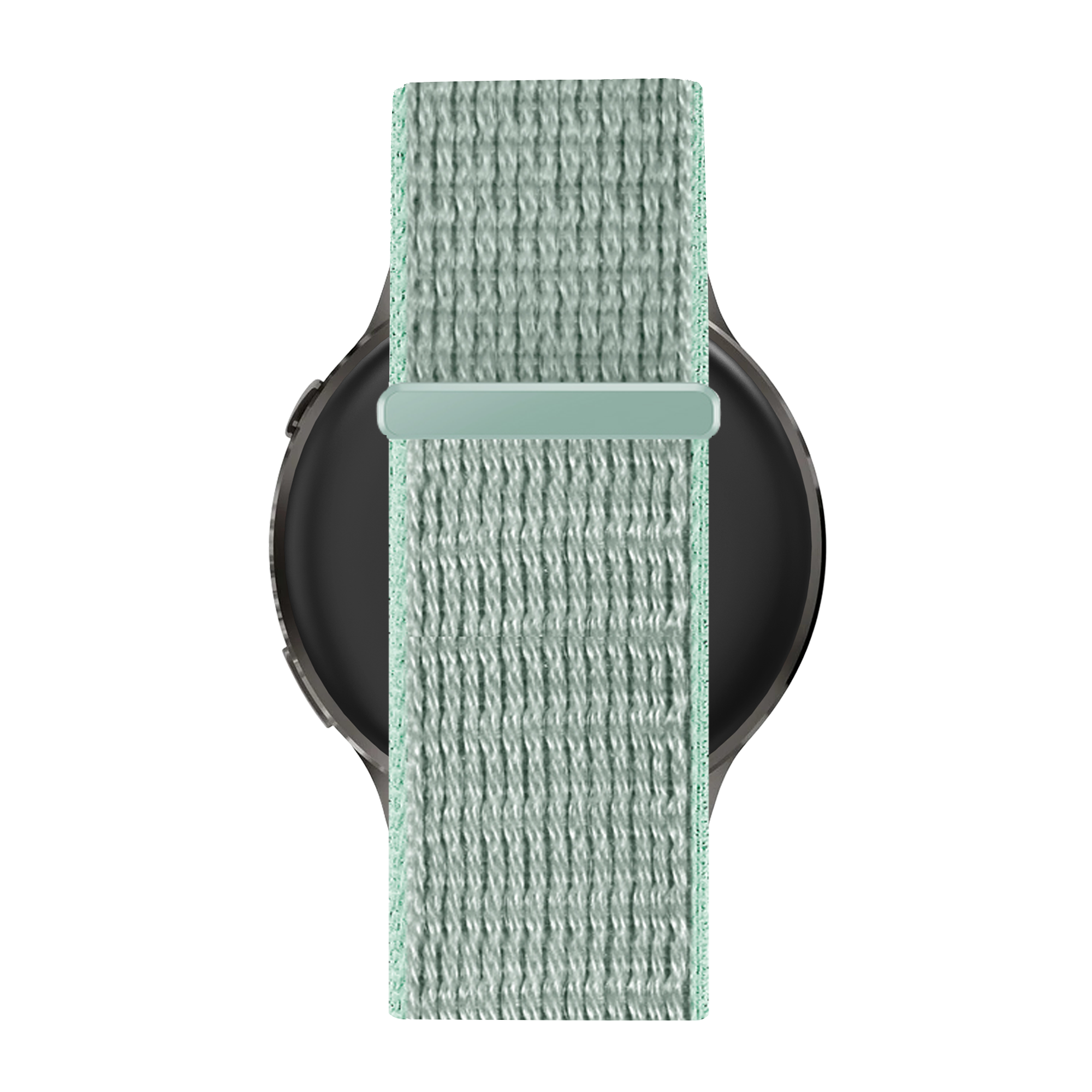 Bandz Garmin Vivoactive 4s nylon loop band (licht cyaan)