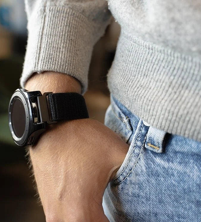 Polar Vantage M Nylonarmband (Schwarz)