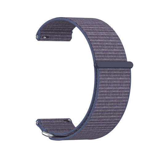 Bracelet nylon Coros Nomad (bleu foncé)