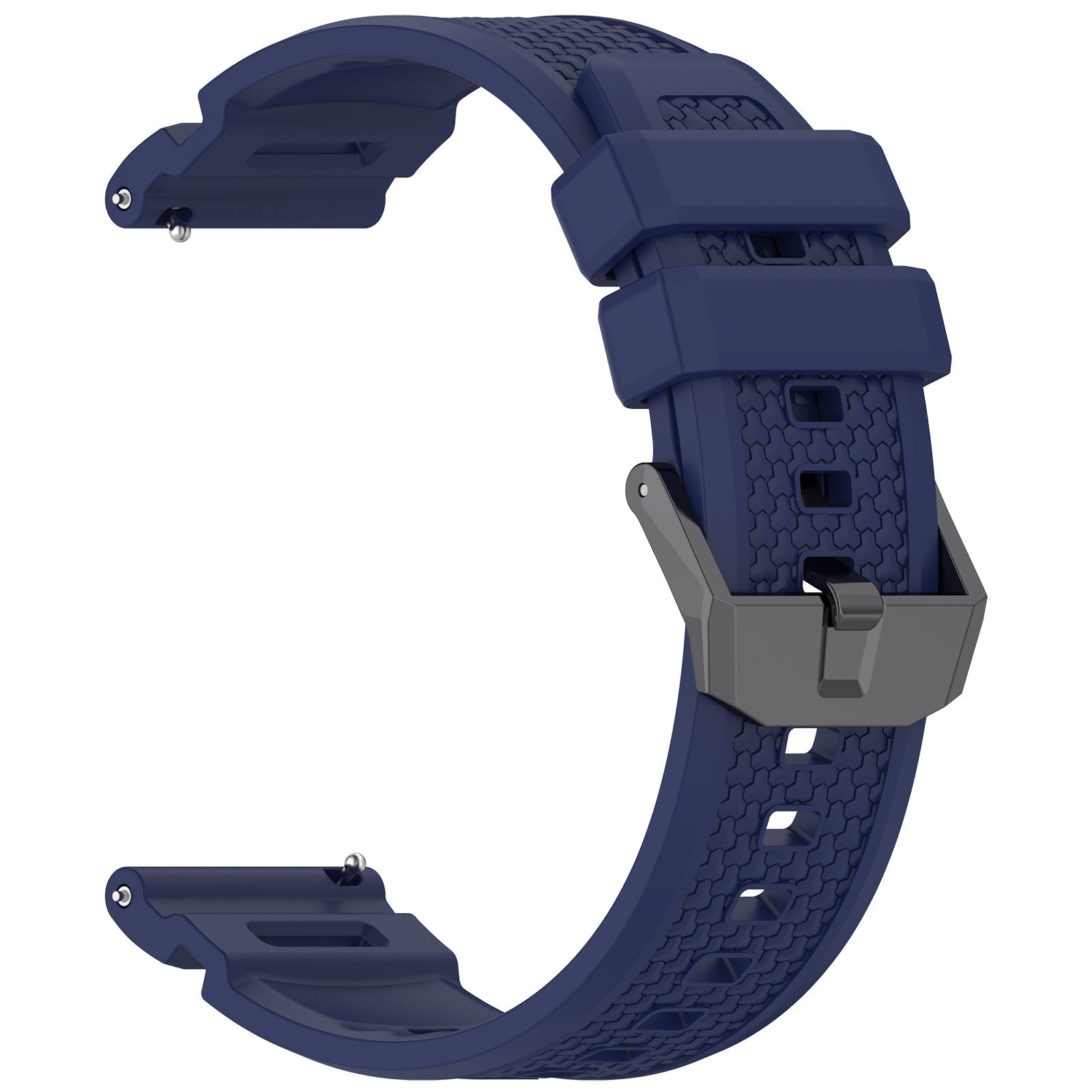 Coros Apex 4 - 46mm Silicone Strap (Dark Blue)