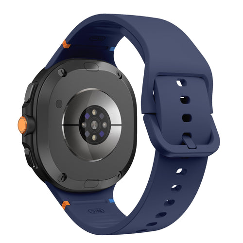 Samsung Galaxy Watch 8 - 44mm Silicone Strap (Dark Blue)